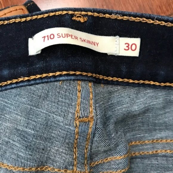 Levi's 100% Original's Jeans 710 super skinny leg - Picture 2 of 3